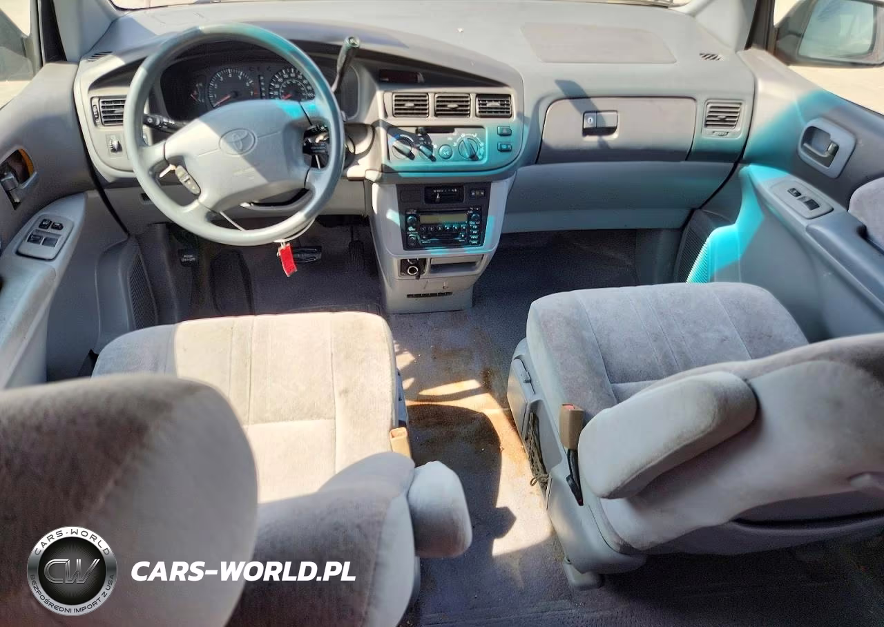 2000 Toyota Sienna Le VIN:4T3ZF13C9YU201727 - 8