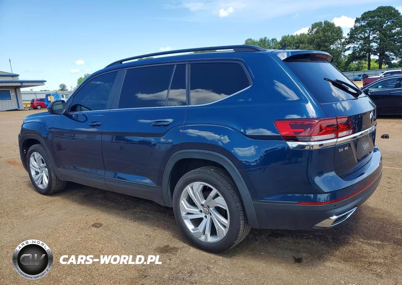 2021 Volkswagen Atlas Se VIN:1V2HR2CA6MC553702 - 2