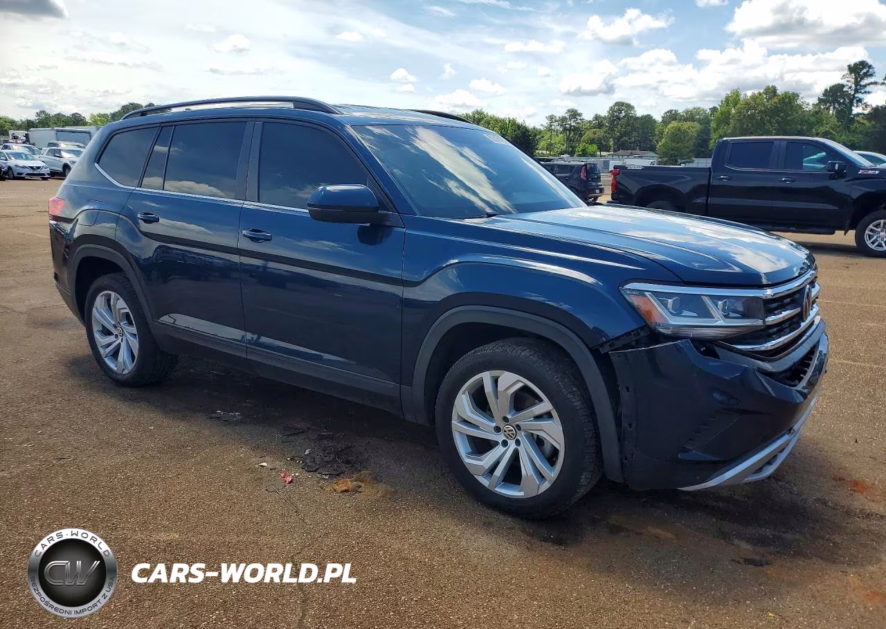 2021 Volkswagen Atlas Se VIN:1V2HR2CA6MC553702 - 4