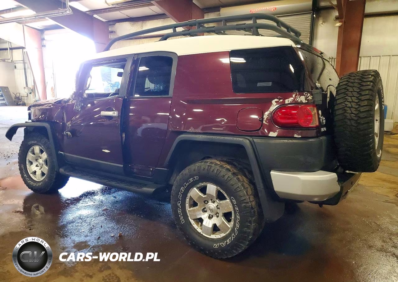 2007 Toyota Fj Cruiser Base VIN:JTEBU11F670067472 - 2