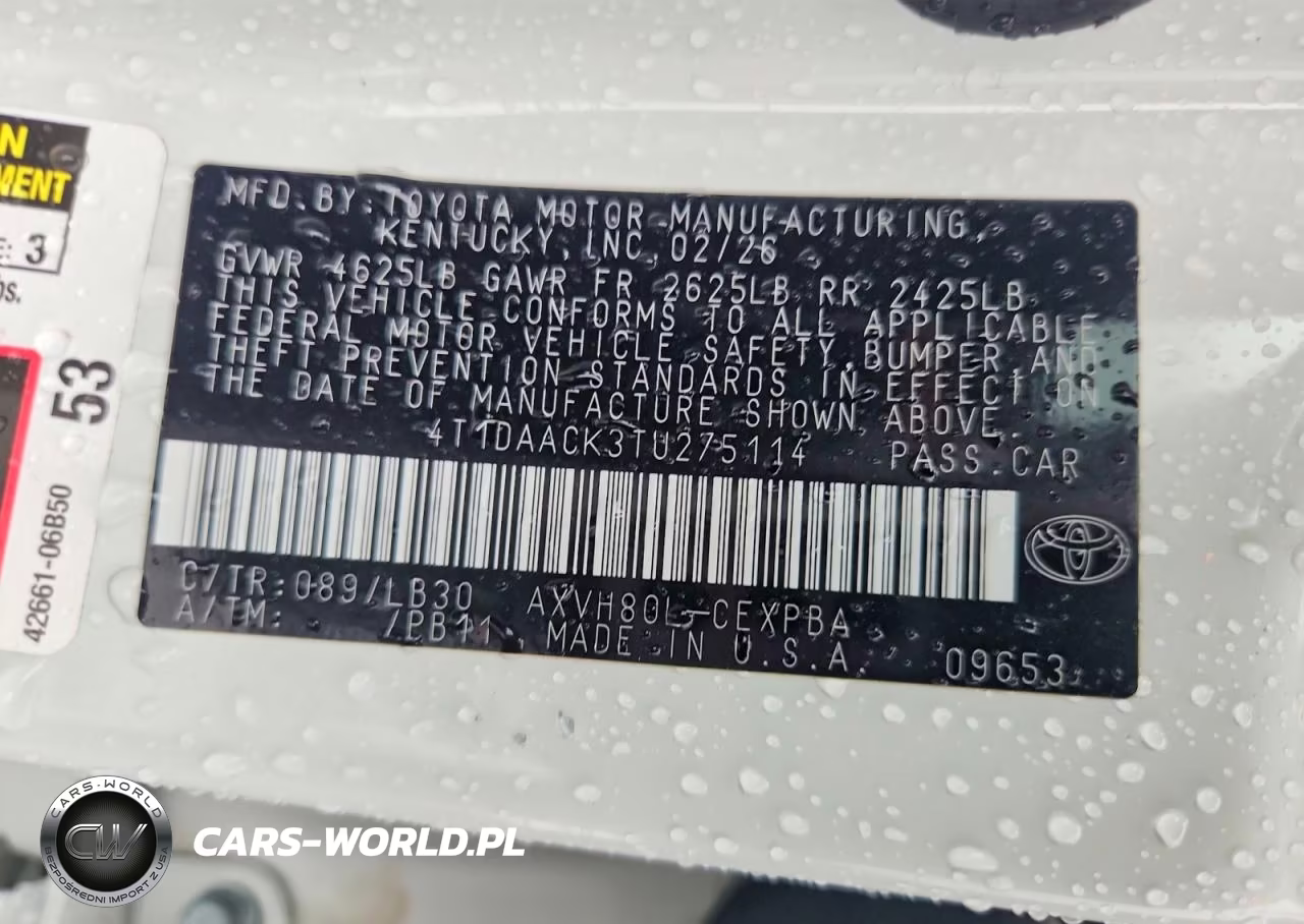2026 Toyota Camry Xse VIN:4T1DAACK3TU275114 - 13