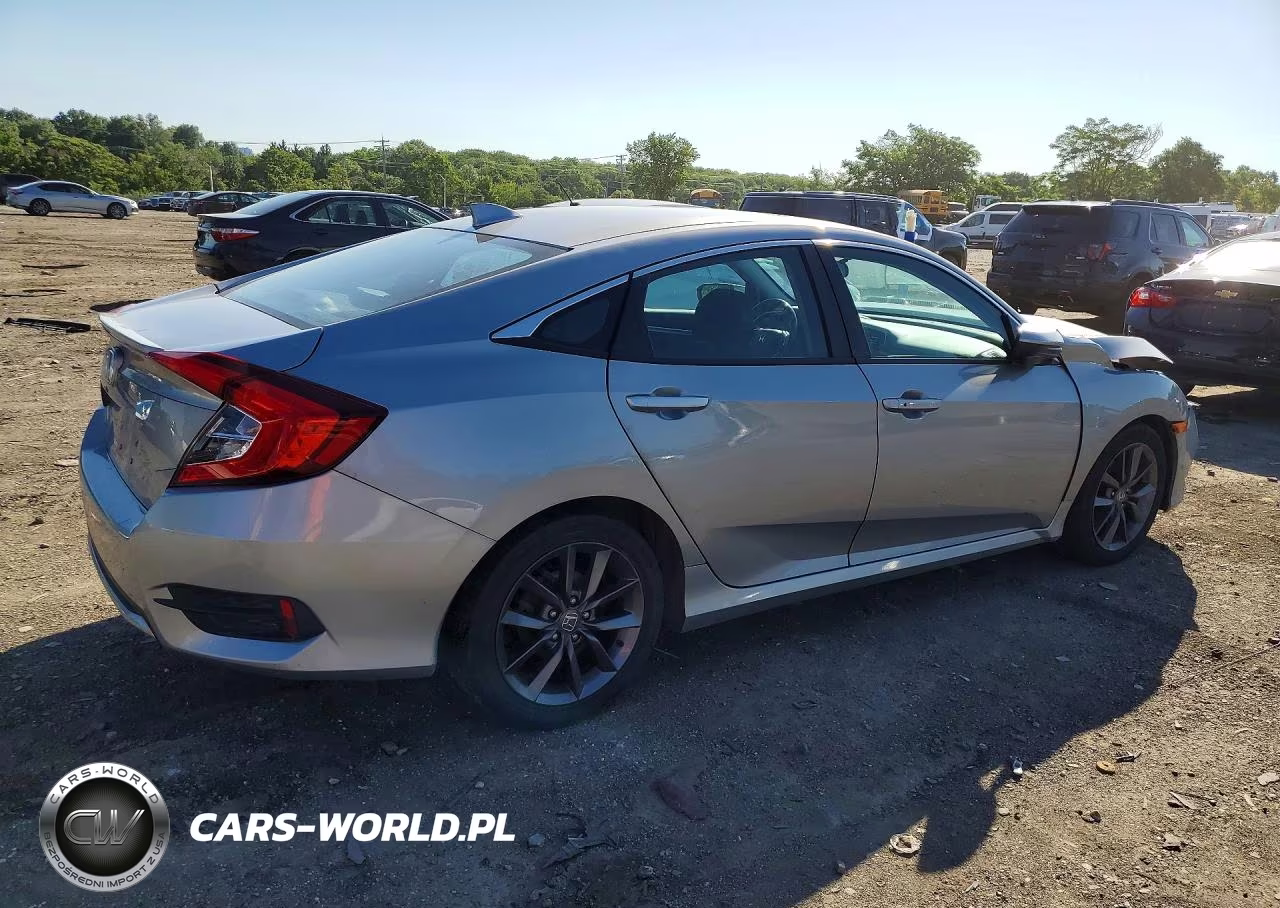 2020 Honda Civic Ex VIN:19XFC1F38LE210933 - 3