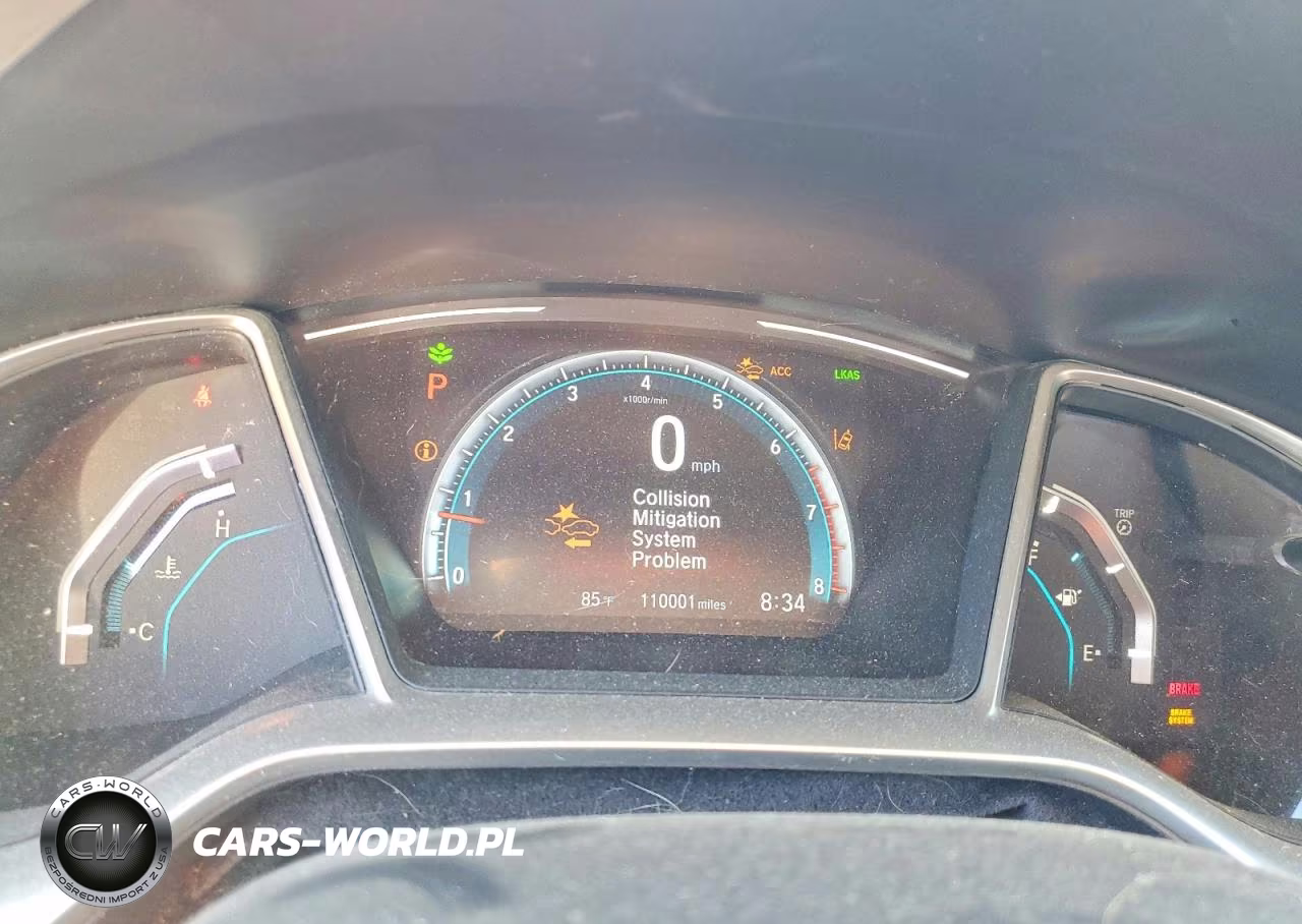 2020 Honda Civic Ex VIN:19XFC1F38LE210933 - 9