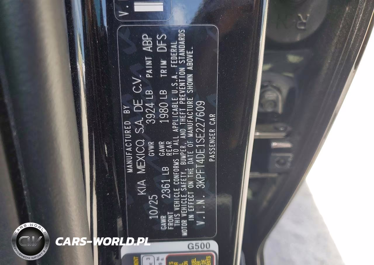 2025 Kia K4 Lxs VIN:3KPFT4DE1SE227609 - 13
