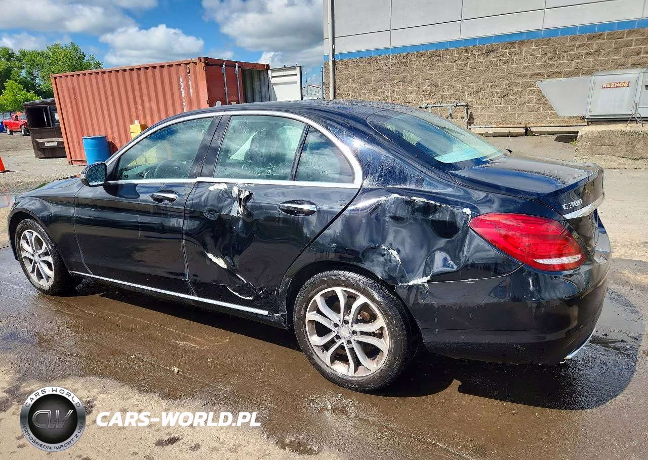 2017 Mercedes-Benz C 300 4Matic VIN:55SWF4KB9HU185644 - 2