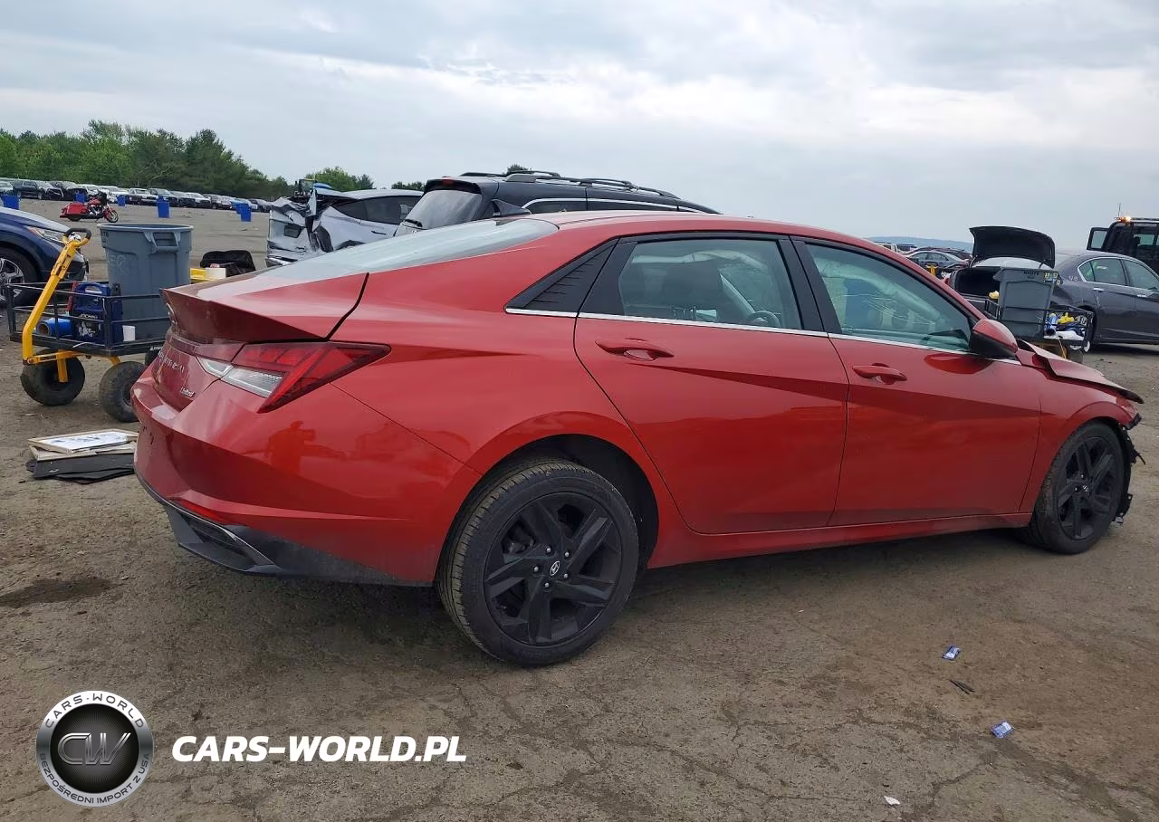 2021 Hyundai Elantra Limited VIN:KMHLP4AG1MU066224 - 3