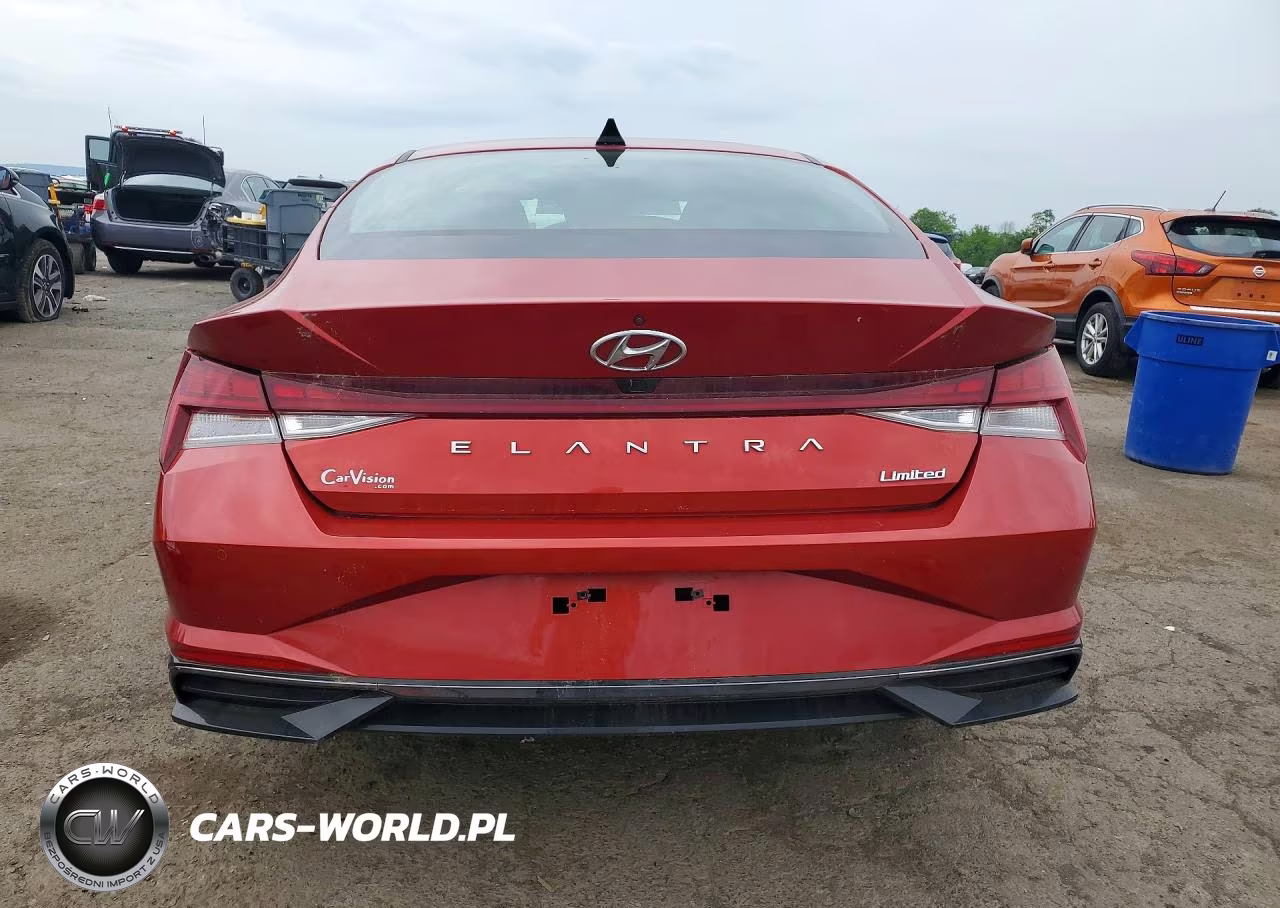 2021 Hyundai Elantra Limited VIN:KMHLP4AG1MU066224 - 6