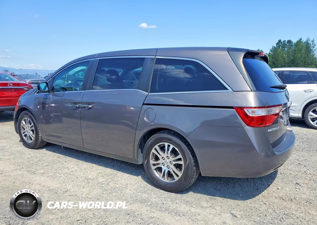 2012 Honda Odyssey Exl VIN:5FNRL5H62CB027923 - 2