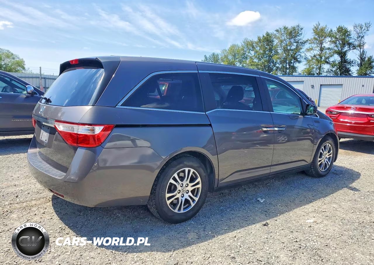 2012 Honda Odyssey Exl VIN:5FNRL5H62CB027923 - 3
