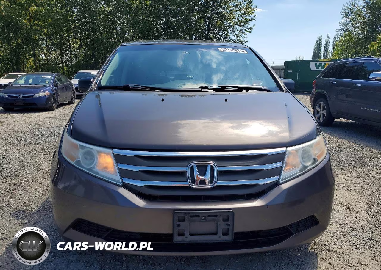2012 Honda Odyssey Exl VIN:5FNRL5H62CB027923 - 5