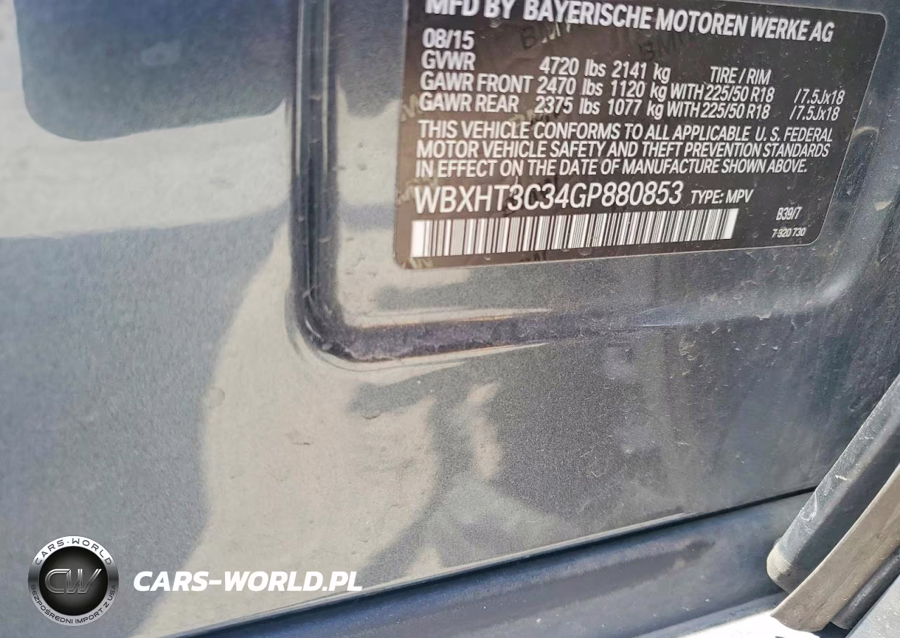 2016 BMW X1 xDrive28I VIN:WBXHT3C34GP880853 - 13