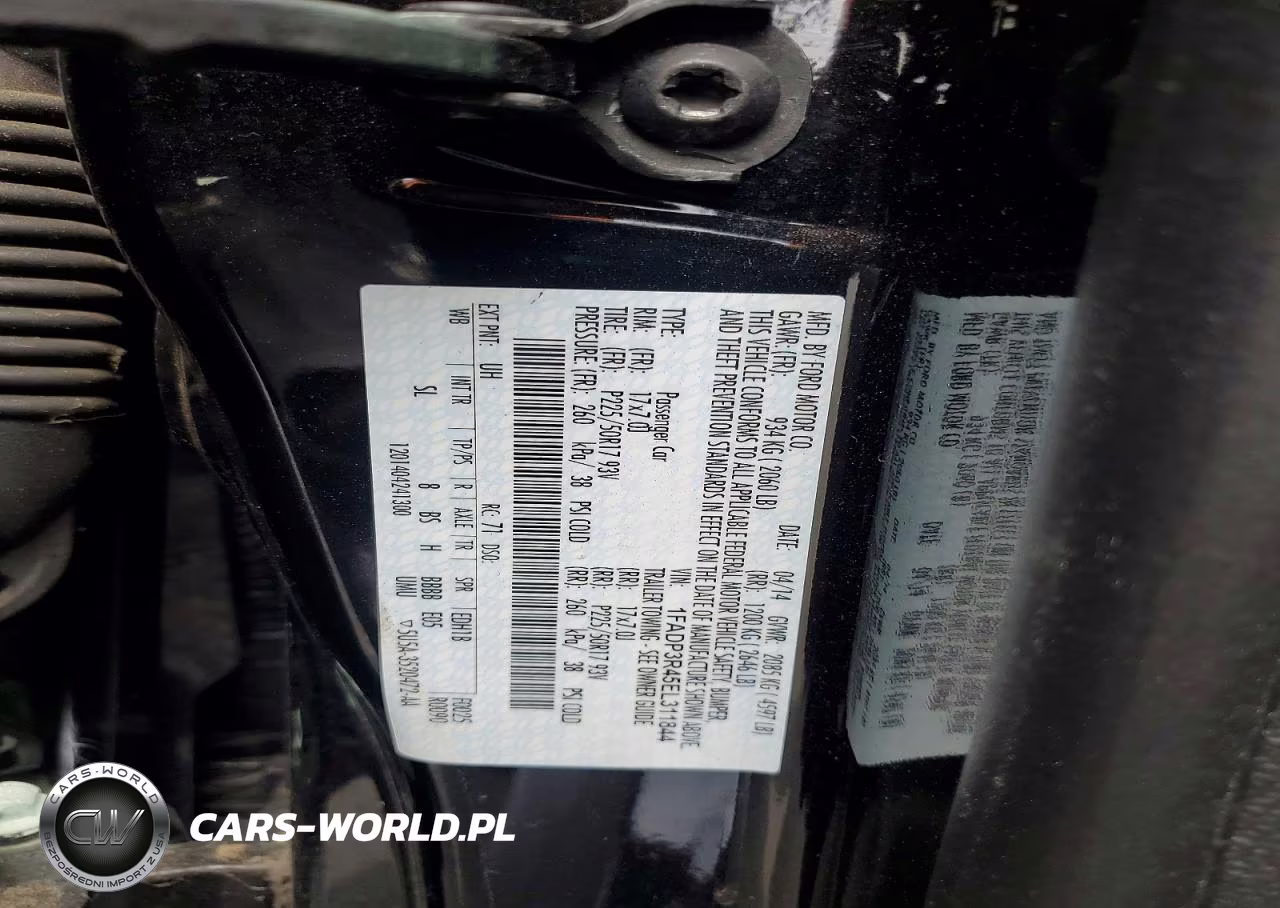 2014 Ford Focus Bev VIN:1FADP3R45EL311844 - 12