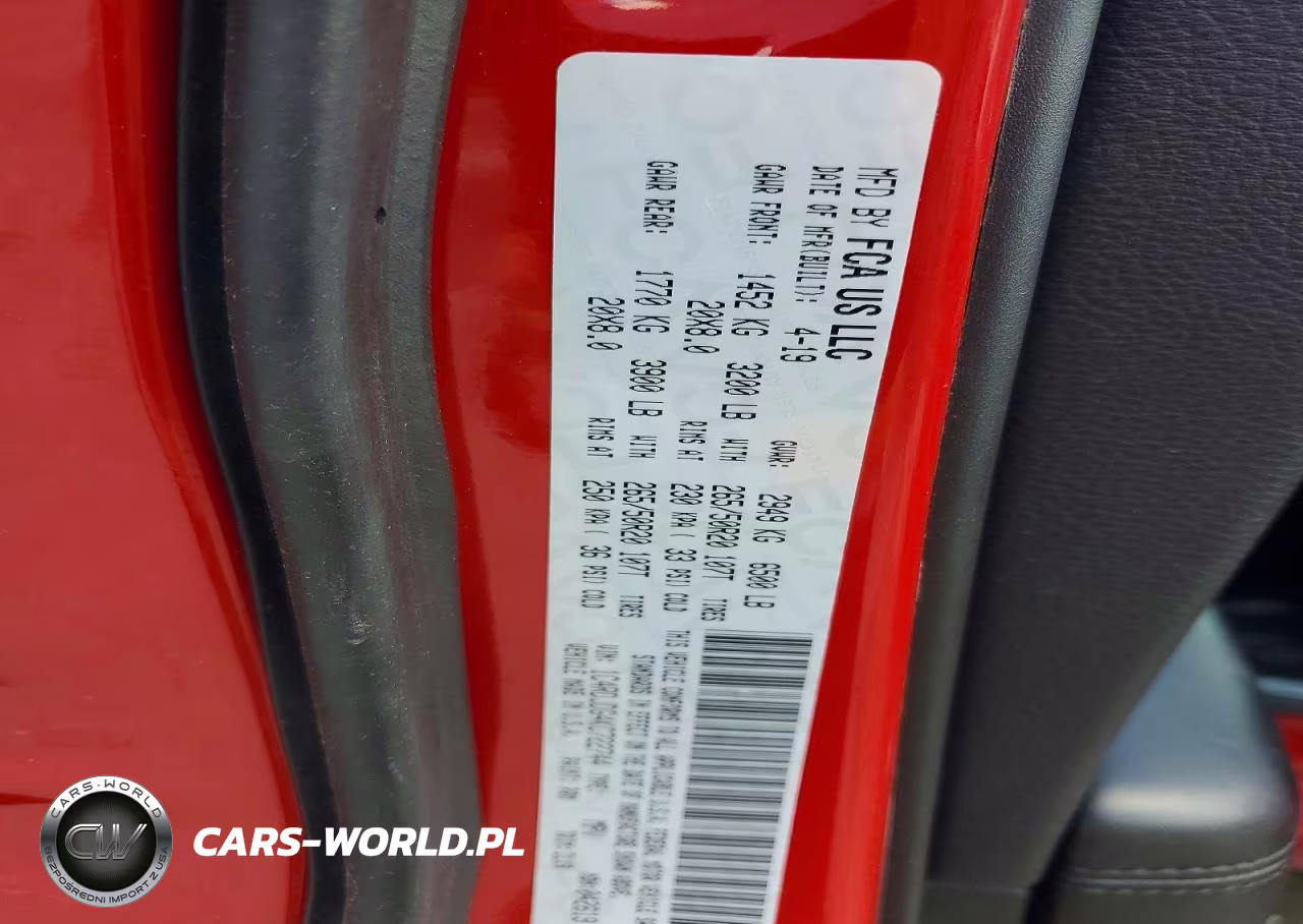 2019 Dodge Durango Gt VIN:1C4RDJDG4KC722744 - 14