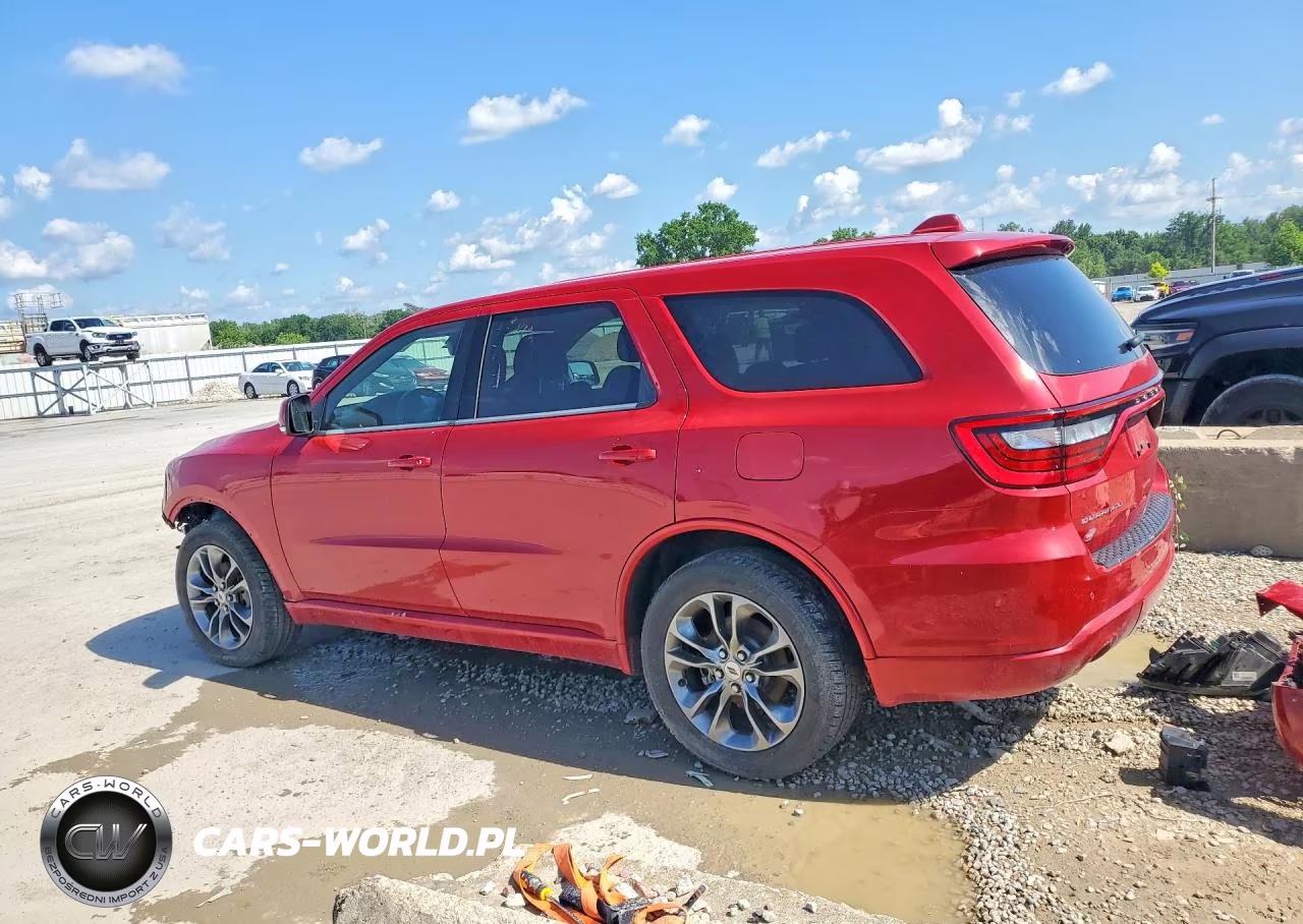 2019 Dodge Durango Gt VIN:1C4RDJDG4KC722744 - 2