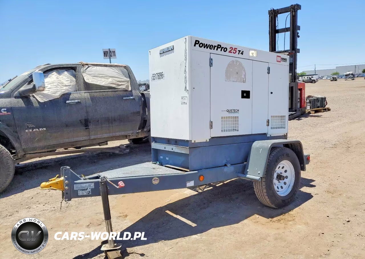 2015 Mmd Sdg25S Kva Mobile Generator VIN:5UABU0912FV003625 - 2