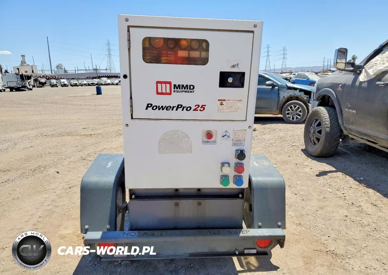 2015 Mmd Sdg25S Kva Mobile Generator VIN:5UABU0912FV003625 - 9