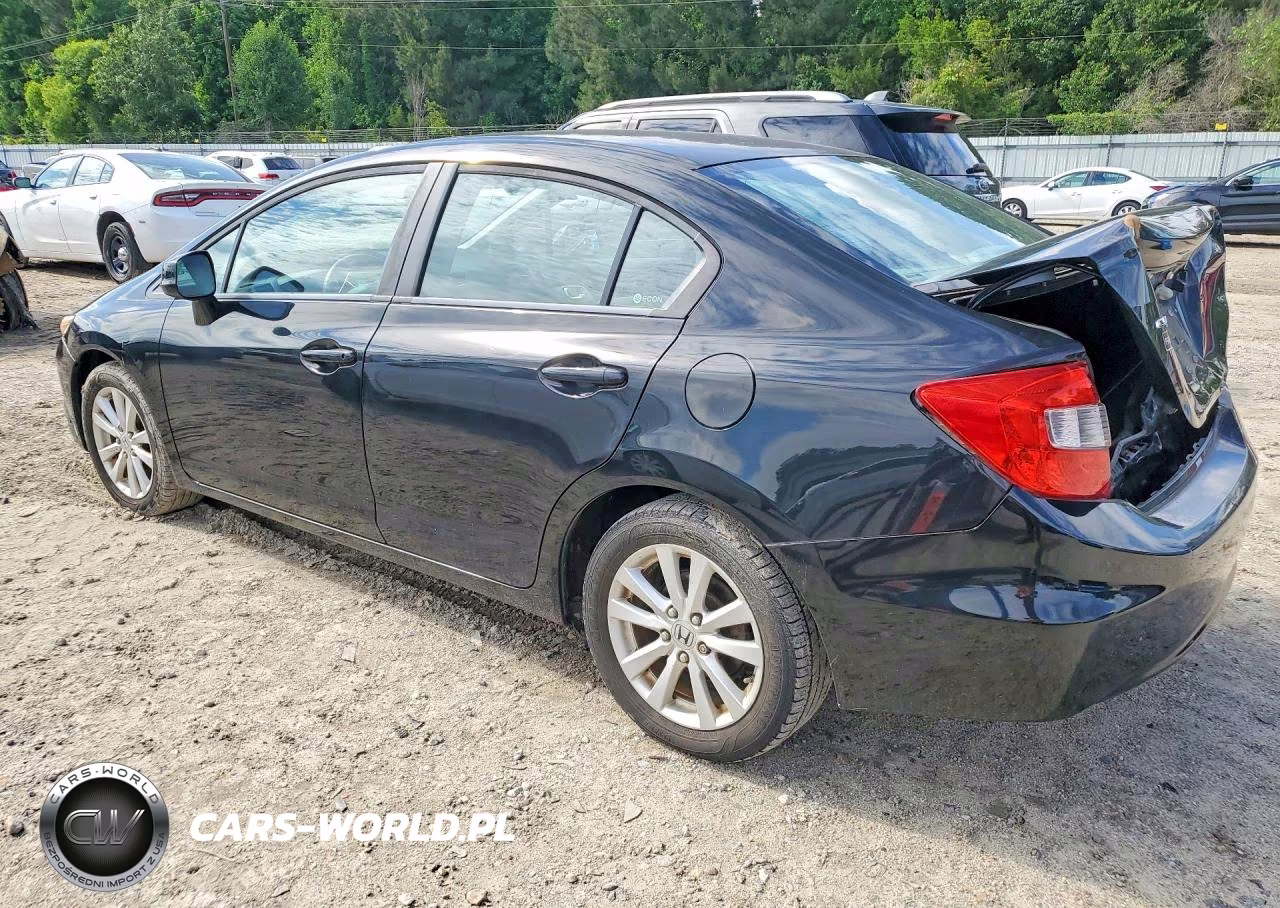 2012 Honda Civic Ex VIN:2HGFB2F81CH309300 - 2