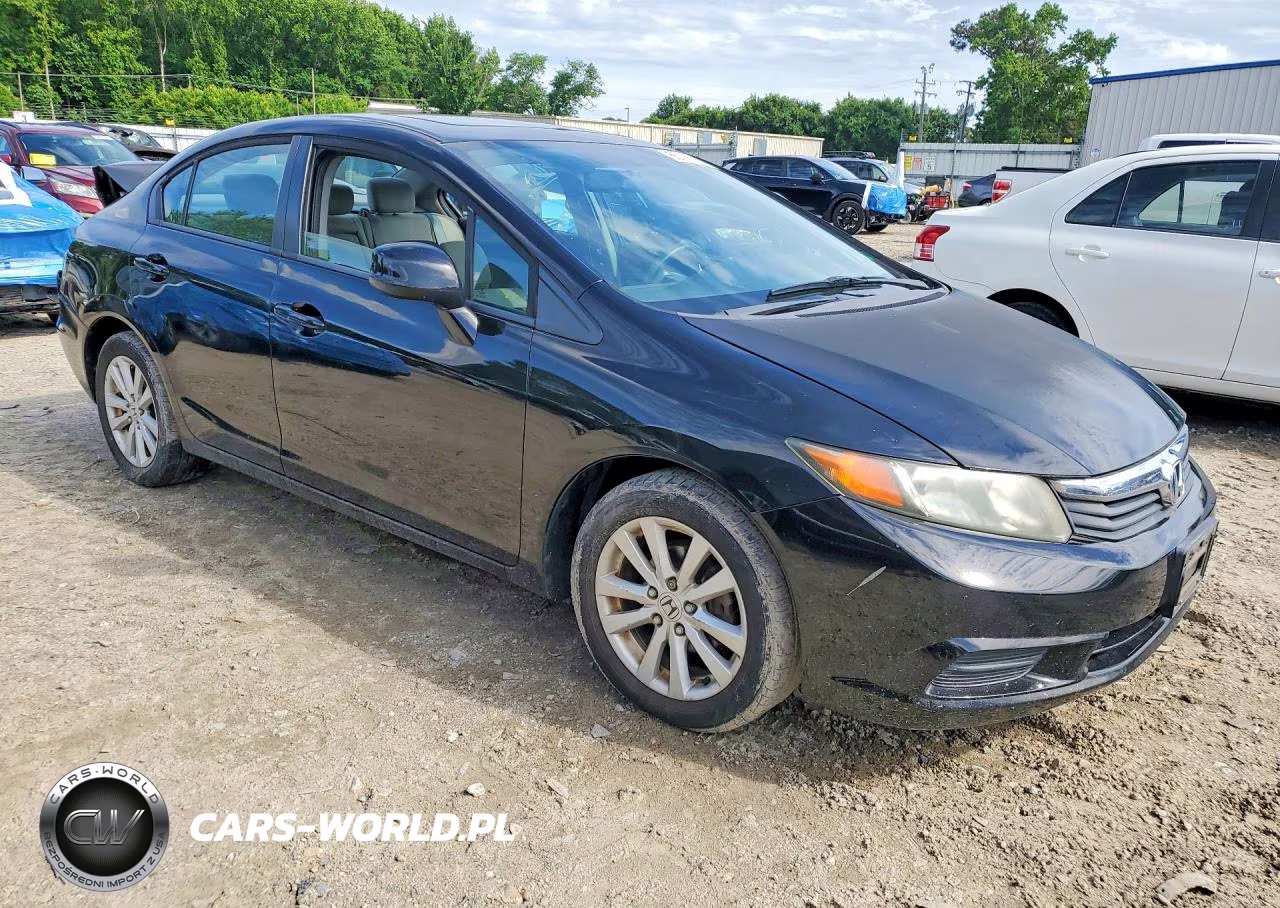 2012 Honda Civic Ex VIN:2HGFB2F81CH309300 - 4