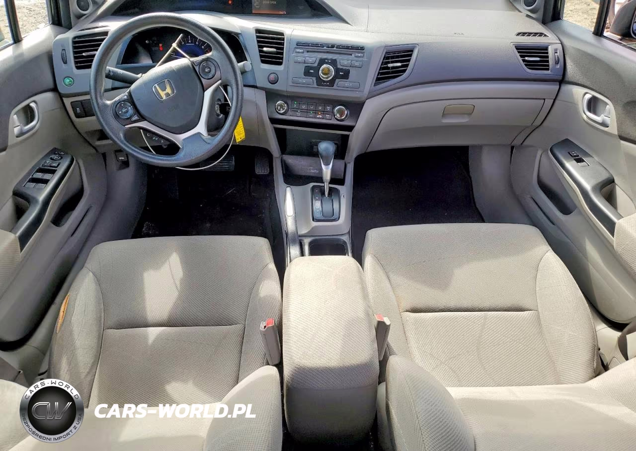 2012 Honda Civic Ex VIN:2HGFB2F81CH309300 - 8