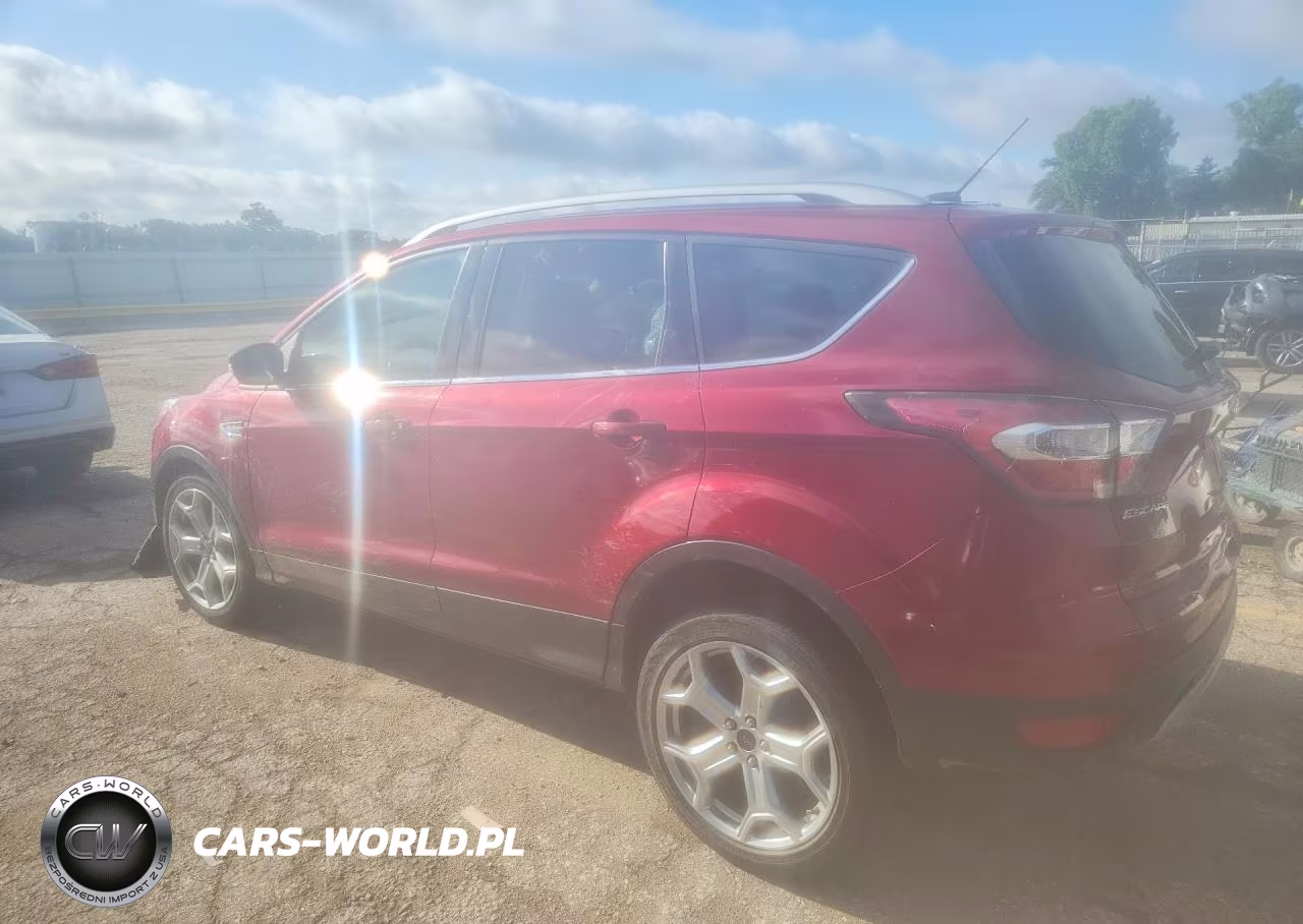 2017 Ford Escape Titanium VIN:1FMCU0JD4HUB12710 - 2