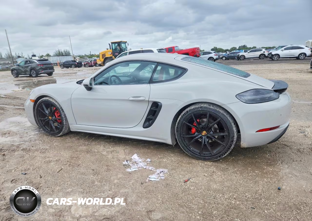 2024 Porsche Cayman S VIN:WP0AB2A83RK264104 - 2
