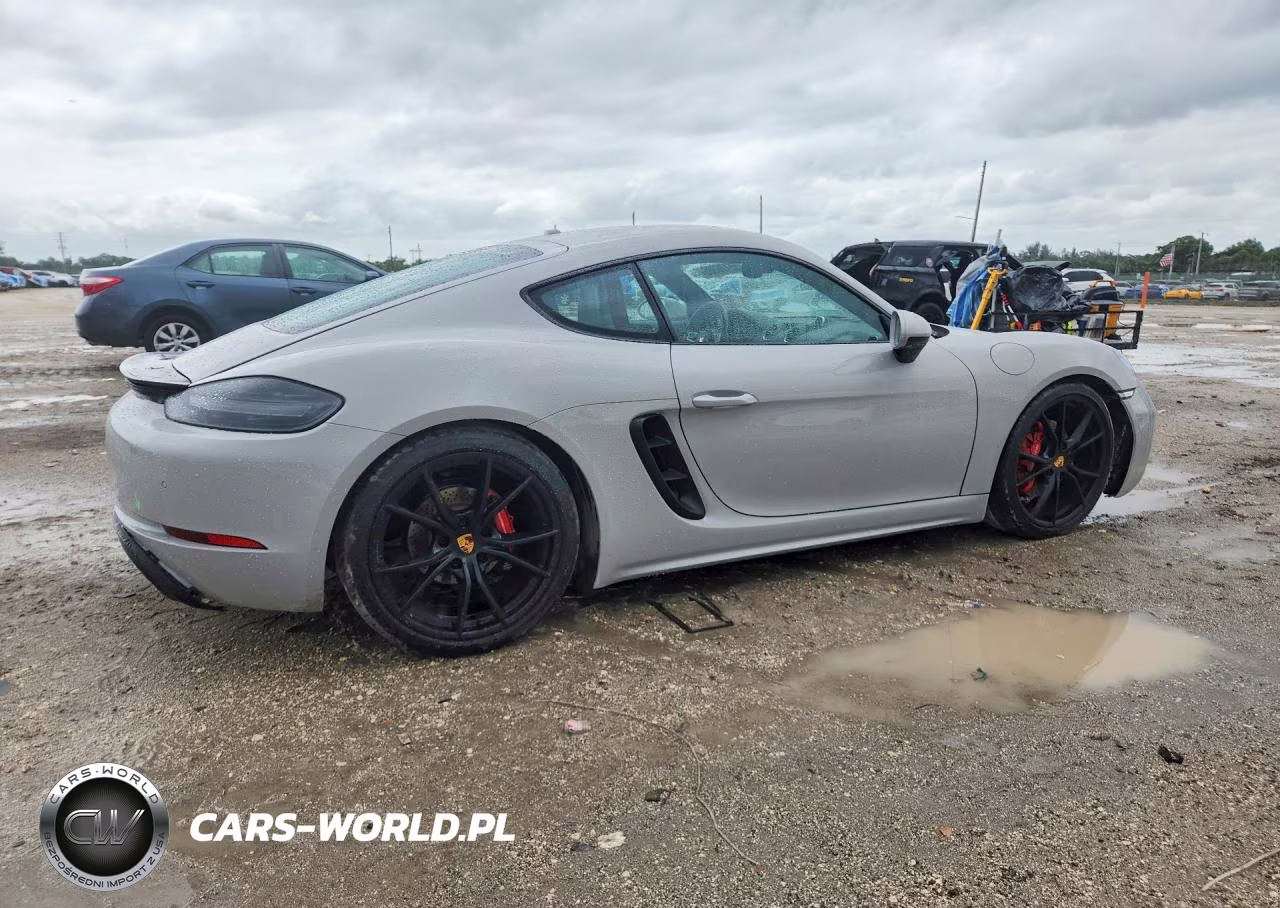 2024 Porsche Cayman S VIN:WP0AB2A83RK264104 - 3