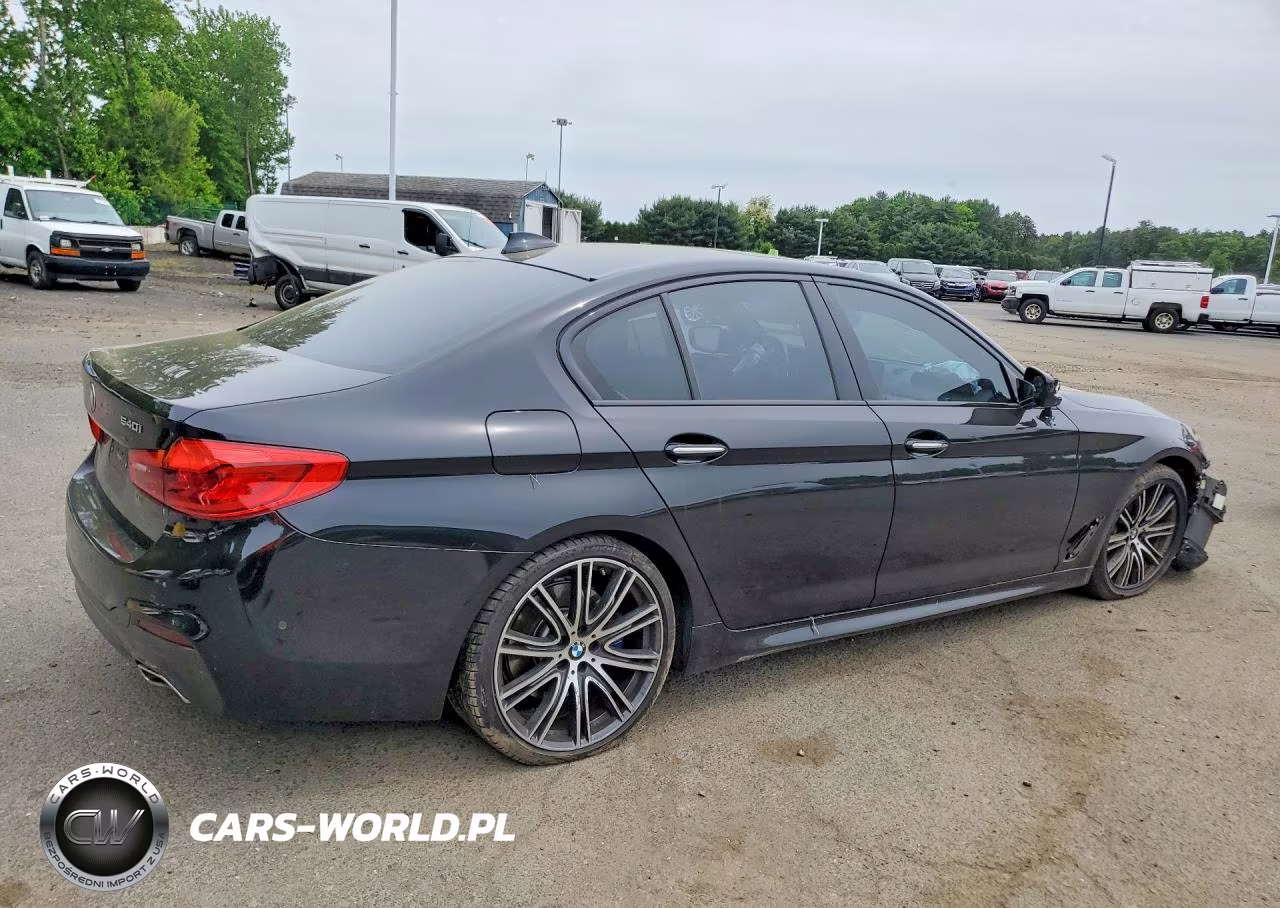 2018 BMW 540 I VIN:WBAJE5C59JWA96560 - 3
