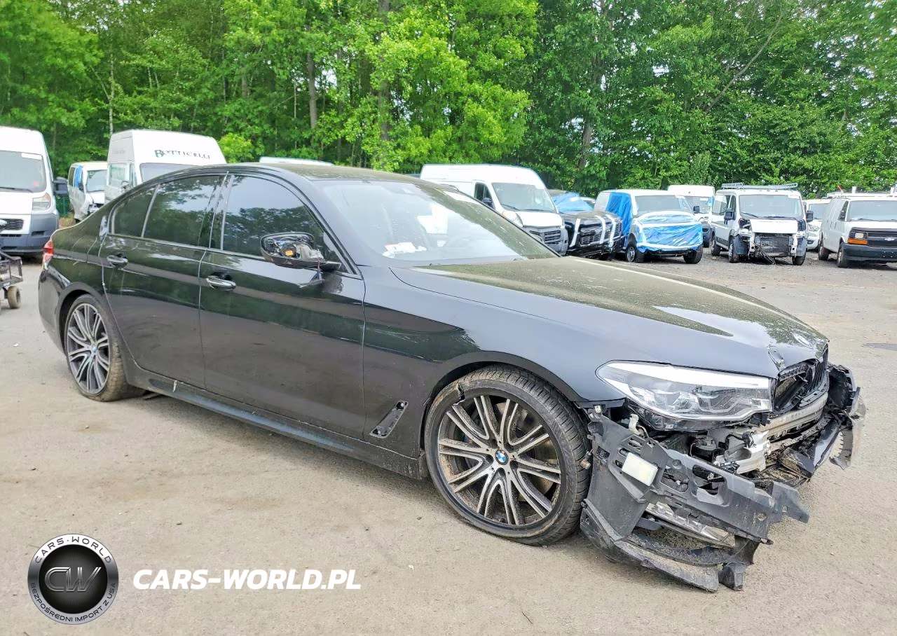 2018 BMW 540 I VIN:WBAJE5C59JWA96560 - 4