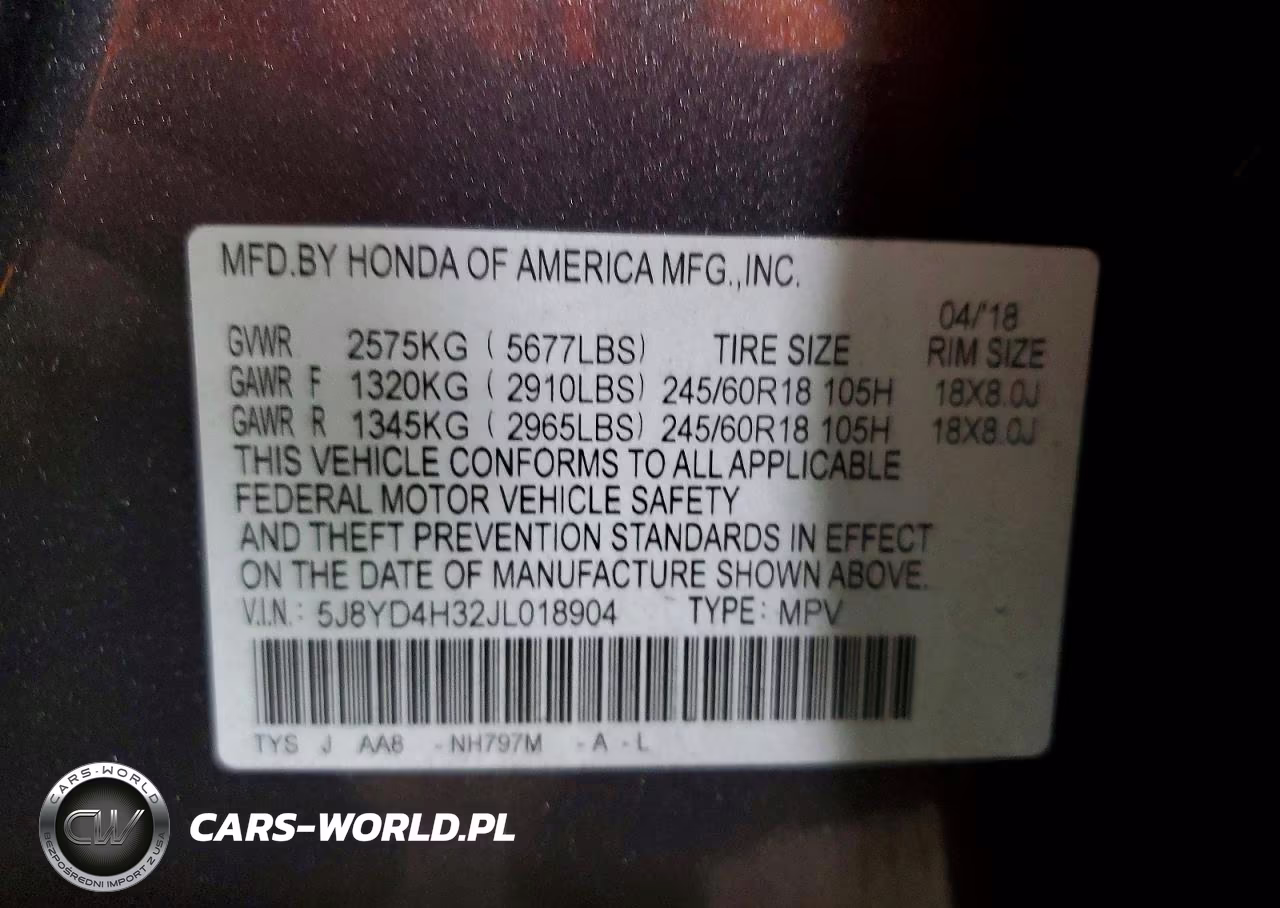 2018 Acura Mdx VIN:5J8YD4H32JL018904 - 13