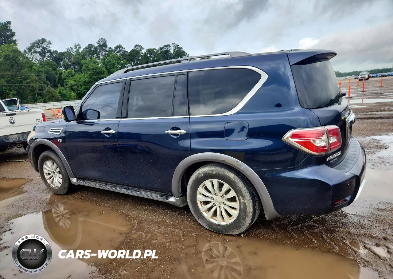 2017 Nissan Armada Sv VIN:JN8AY2NC7H9506643 - 2