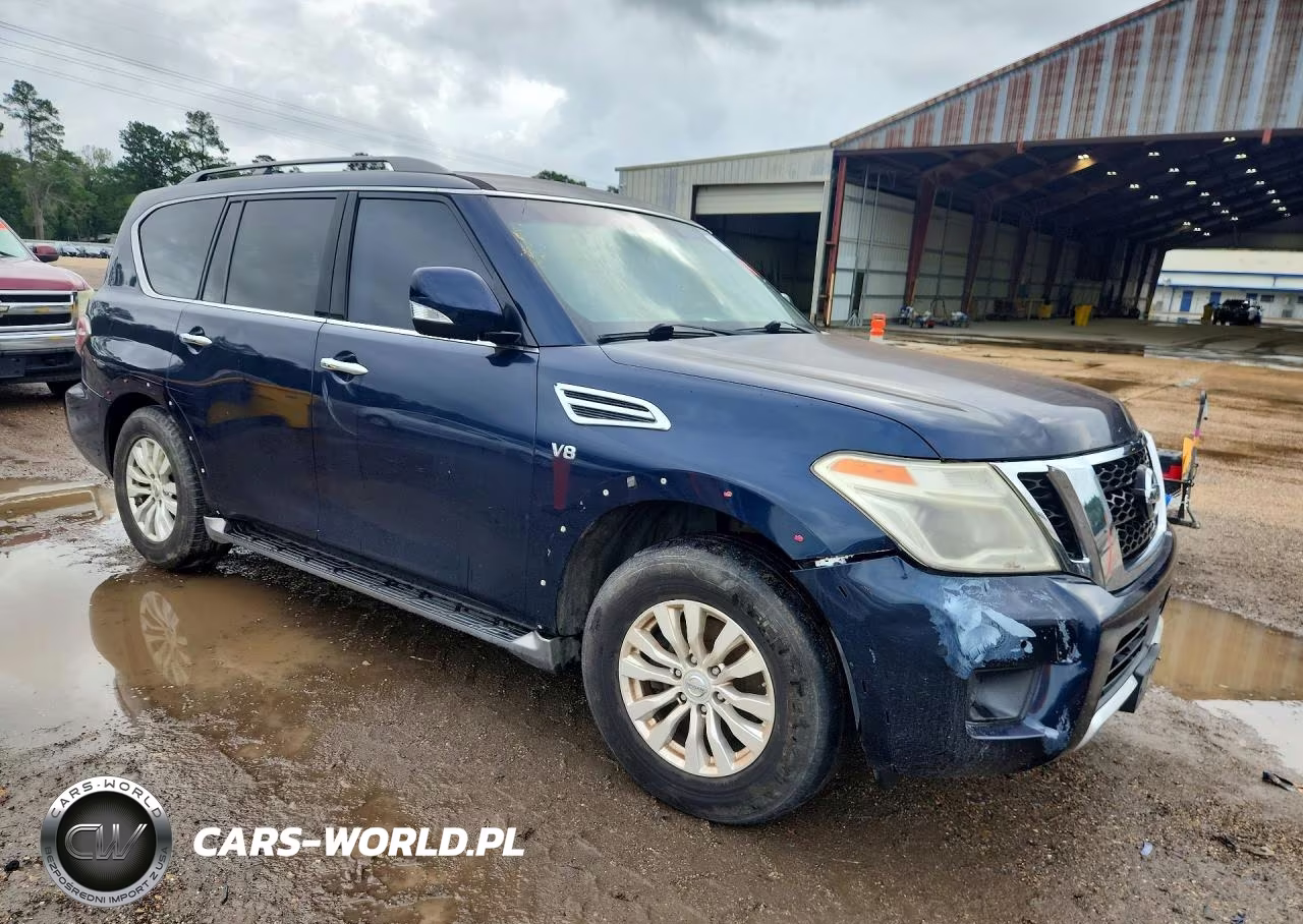 2017 Nissan Armada Sv VIN:JN8AY2NC7H9506643 - 4