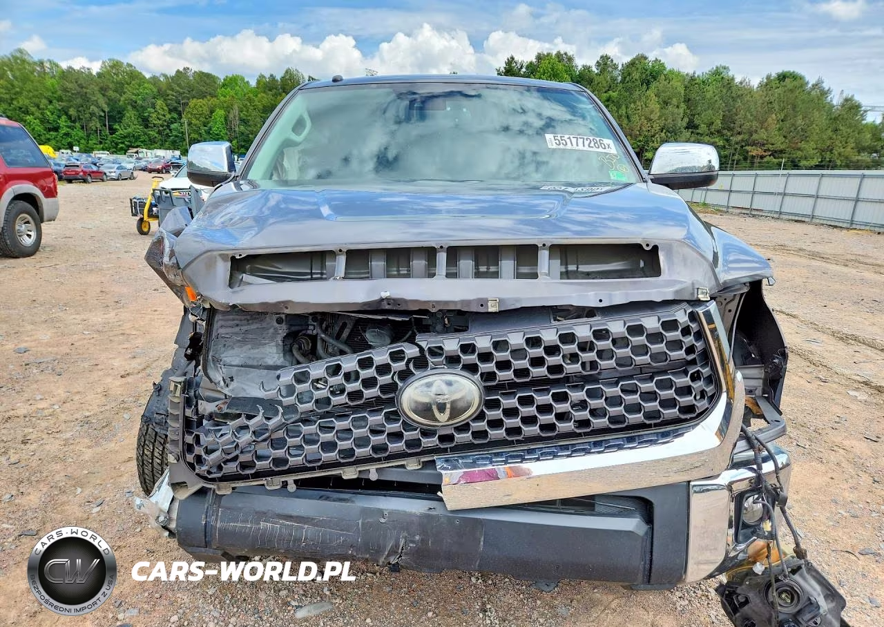 2018 Toyota Tundra Crewmax Sr5 VIN:5TFEY5F13JX238610 - 5