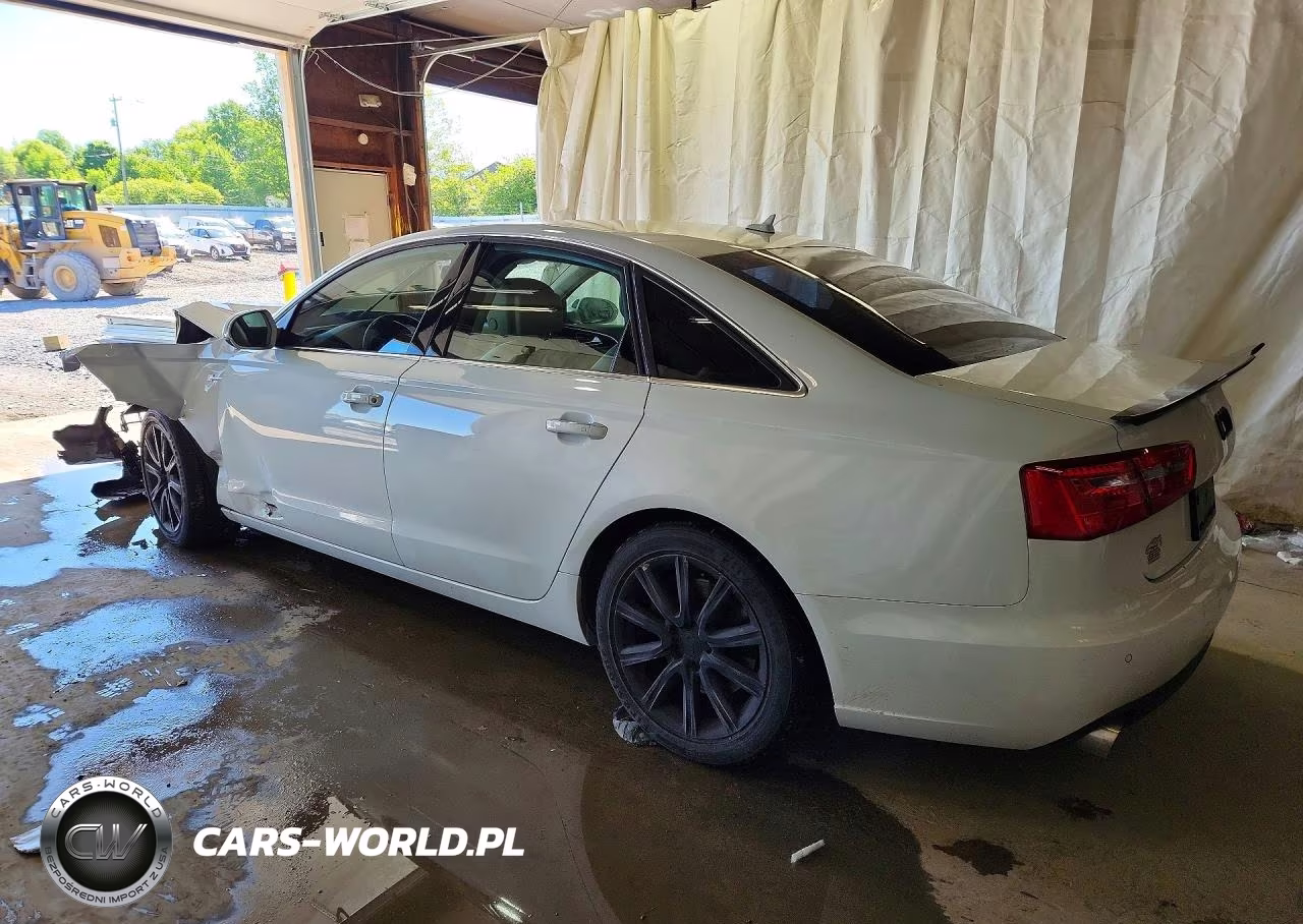 2013 Audi A6 Premium Plus VIN:WAUGGAFC8DN047347 - 2