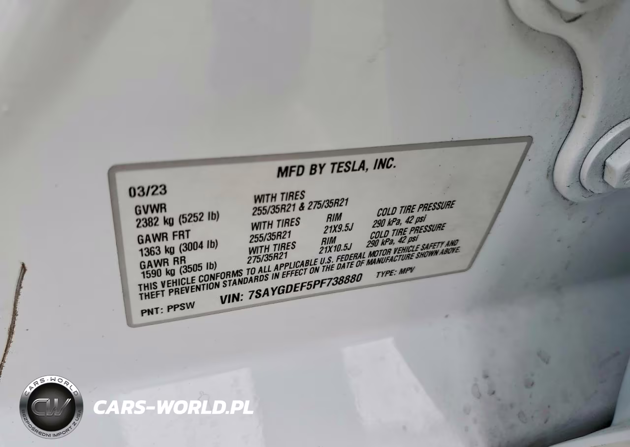 2023 Tesla Model Y VIN:7SAYGDEF5PF738880 - 13