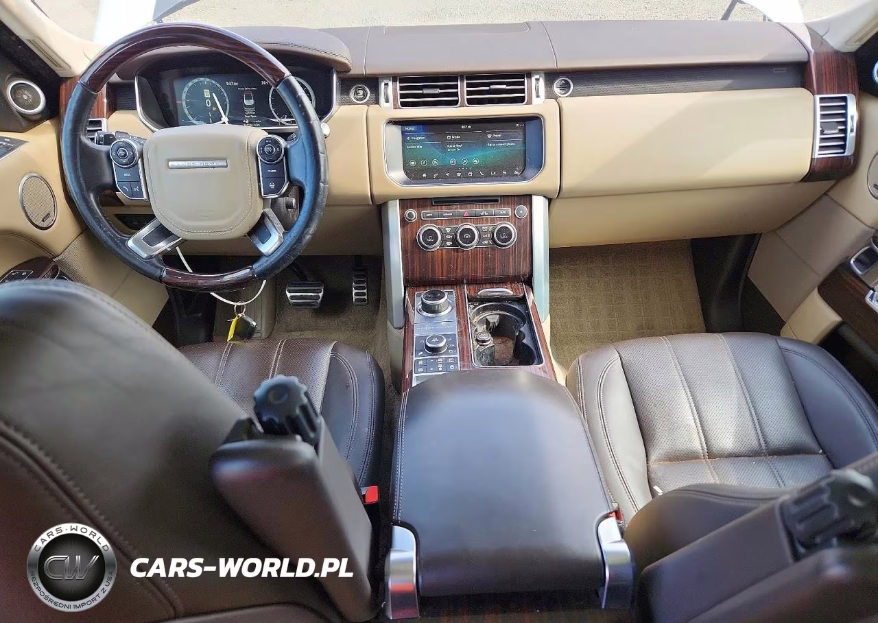 2017 Land Rover Range Rover Supercharged VIN:SALGS2FE4HA320542 - 8