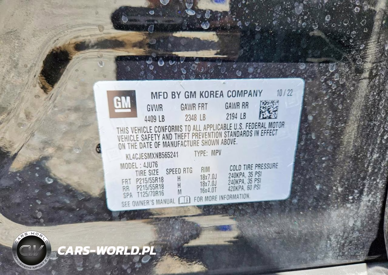 2022 Buick Encore Preferred VIN:KL4CJESMXNB565241 - 14