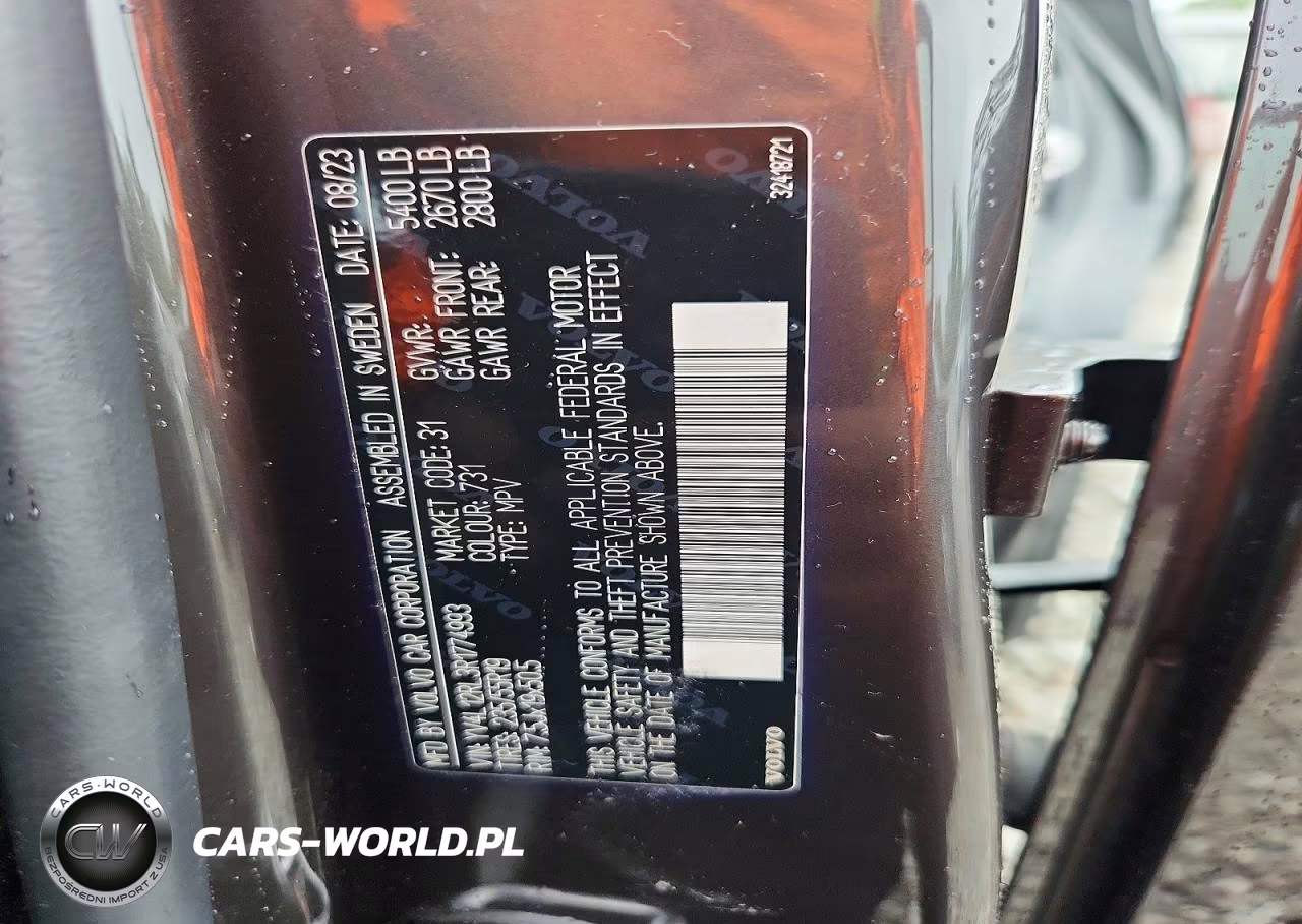 2024 Volvo Xc60 Plus VIN:YV4L12RL3R1774993 - 14