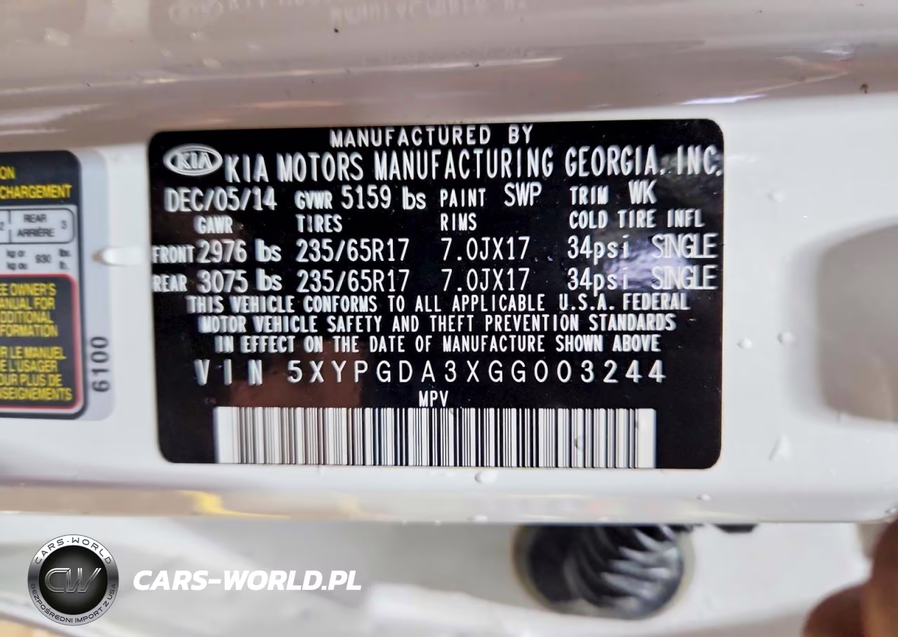 2016 Kia Sorento Lx VIN:5XYPGDA3XGG003244 - 13