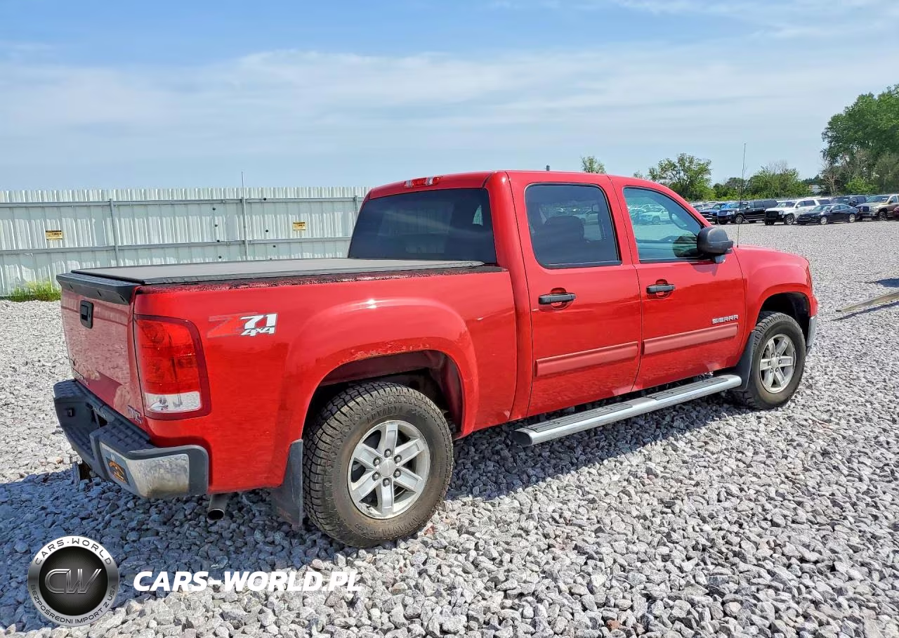 2012 GMC Sierra K1500 Sle VIN:3GTP2VE76CG156491 - 3