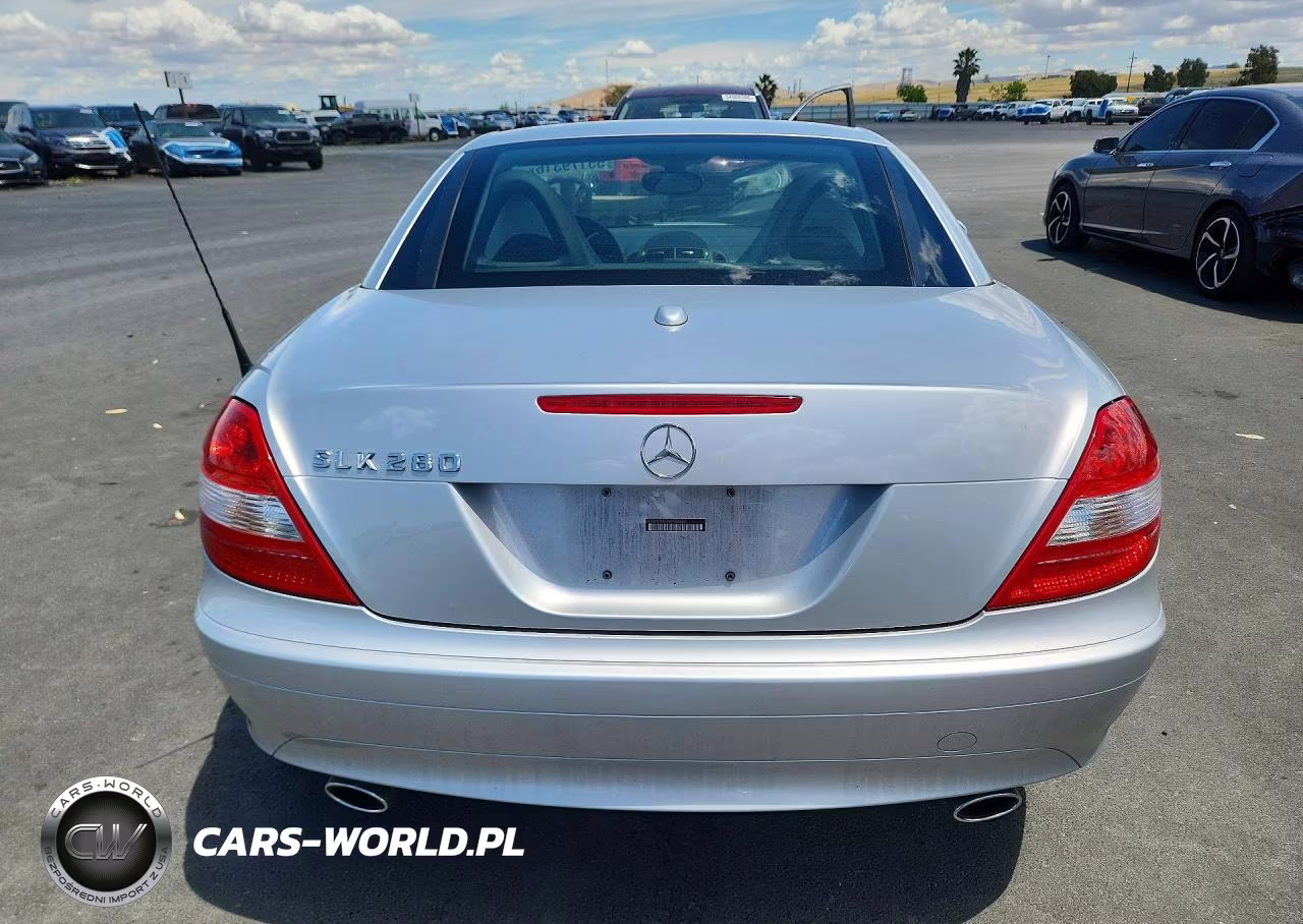 2008 Mercedes-Benz Slk 280 VIN:WDBWK54F08F188882 - 6
