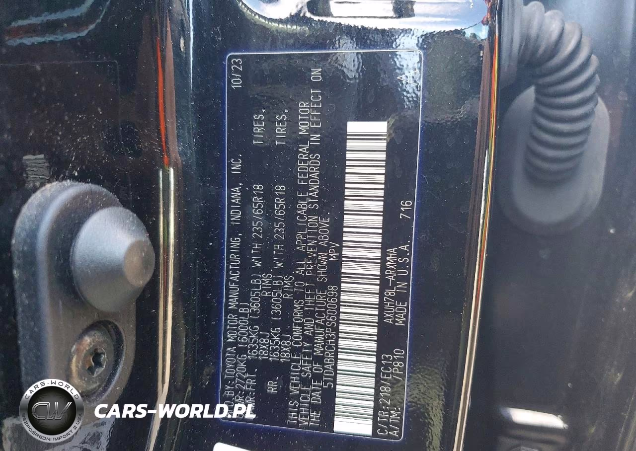 2023 Toyota Highlander Hybrid Bronze Edition VIN:5TDABRCH3PS600698 - 14