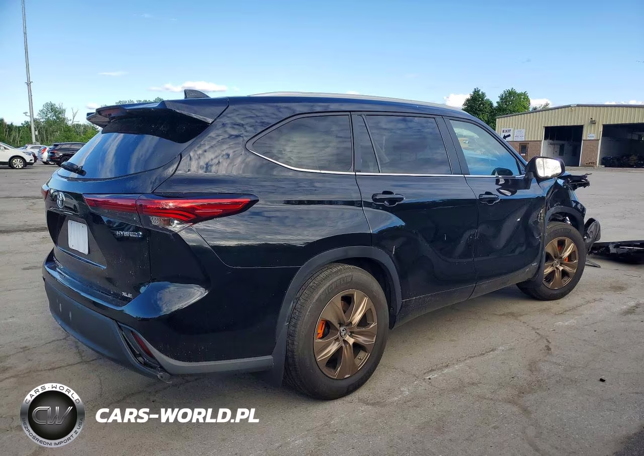 2023 Toyota Highlander Hybrid Bronze Edition VIN:5TDABRCH3PS600698 - 3
