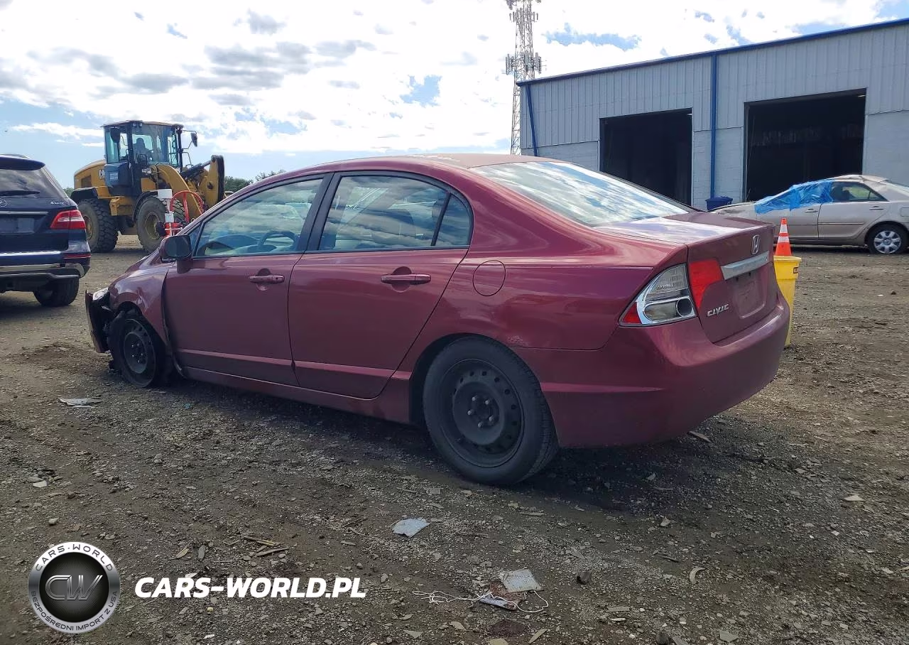 2010 Honda Civic Lx VIN:2HGFA1F5XAH525307 - 2