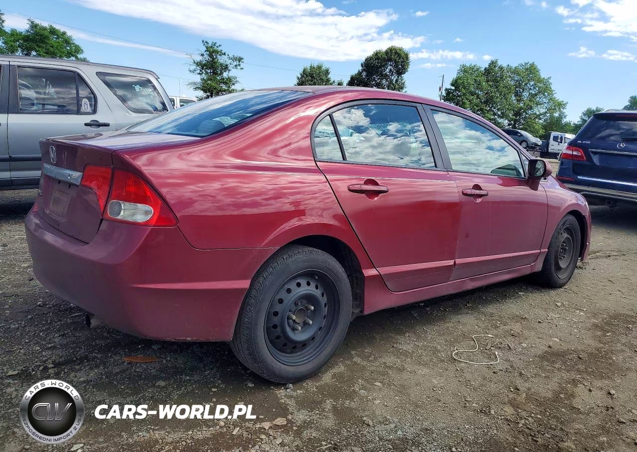 2010 Honda Civic Lx VIN:2HGFA1F5XAH525307 - 3