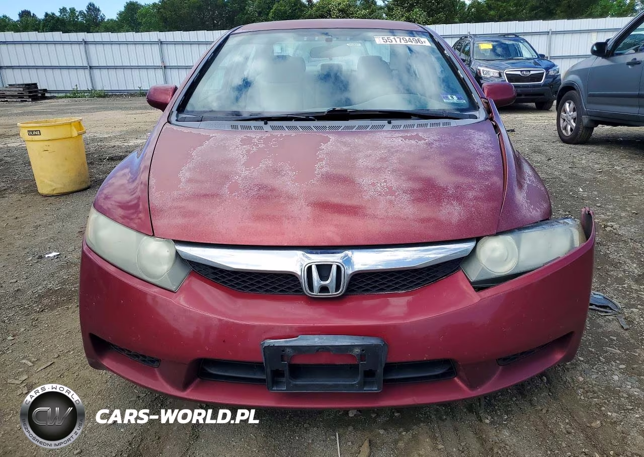 2010 Honda Civic Lx VIN:2HGFA1F5XAH525307 - 5