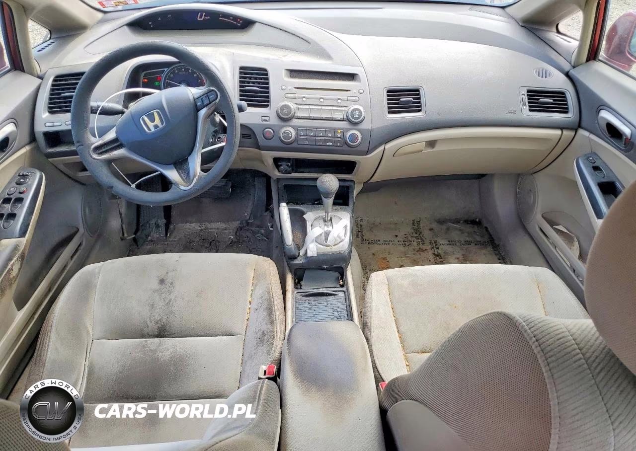 2010 Honda Civic Lx VIN:2HGFA1F5XAH525307 - 8