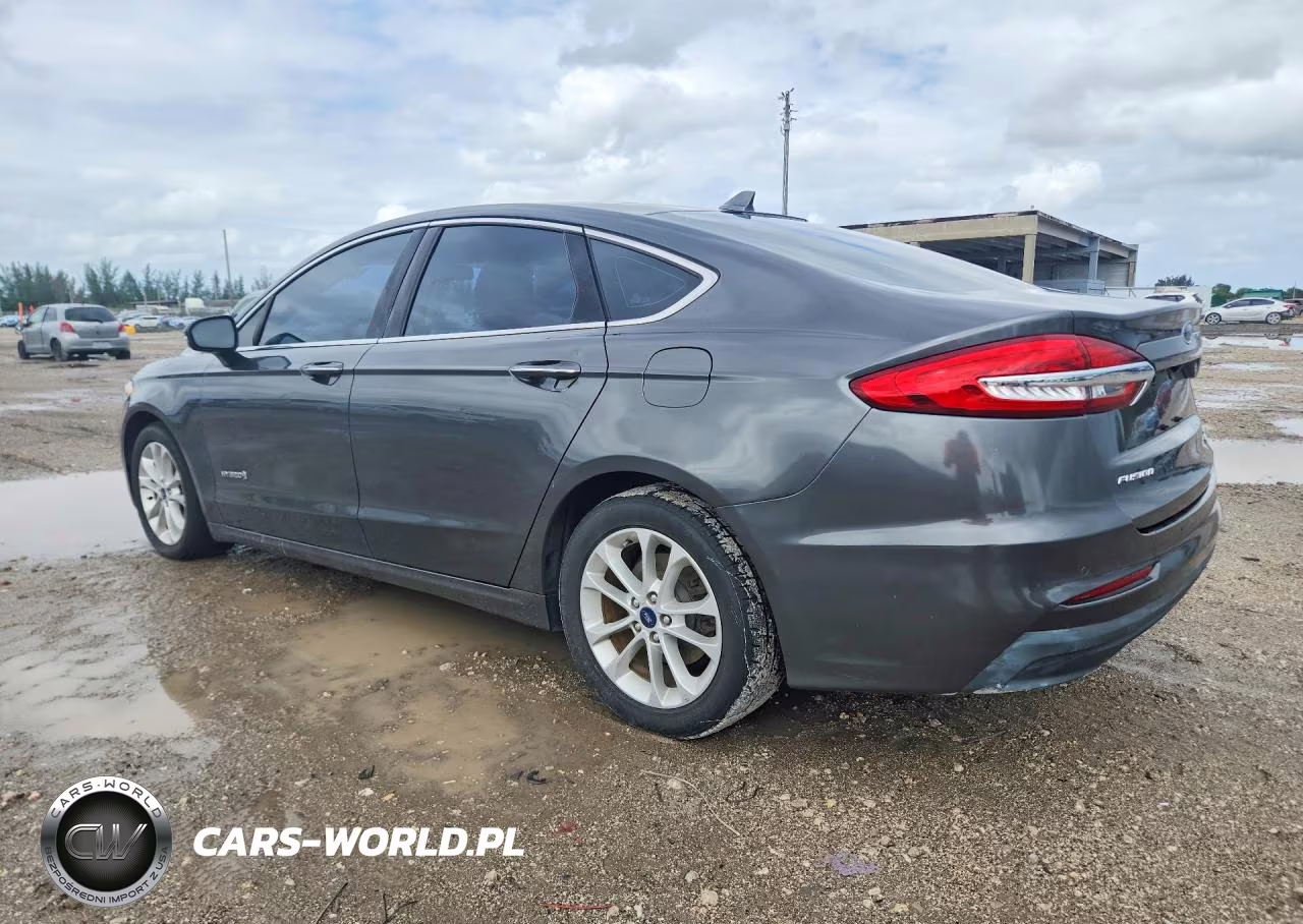 2019 Ford Fusion Sel VIN:3FA6P0MU6KR137357 - 2