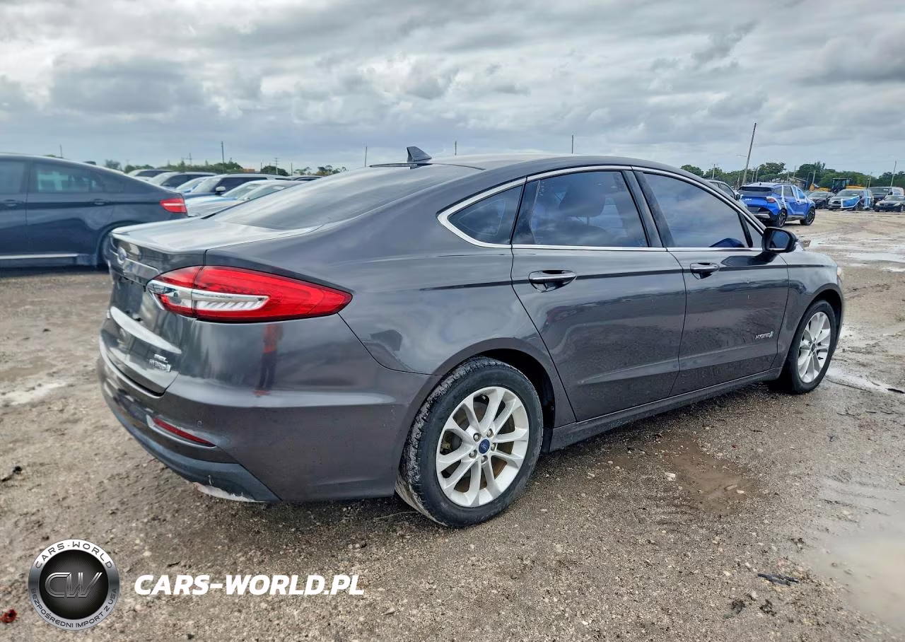 2019 Ford Fusion Sel VIN:3FA6P0MU6KR137357 - 3