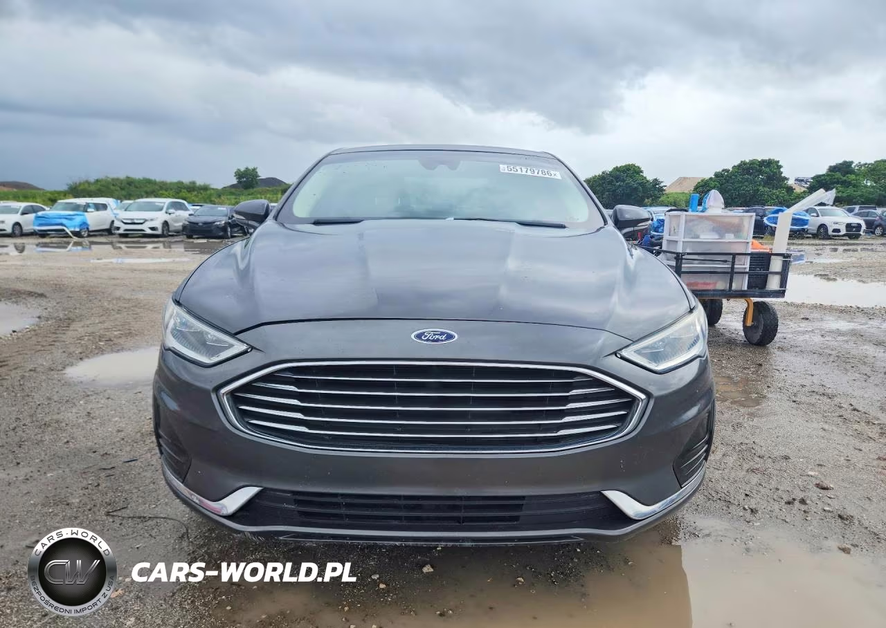 2019 Ford Fusion Sel VIN:3FA6P0MU6KR137357 - 5