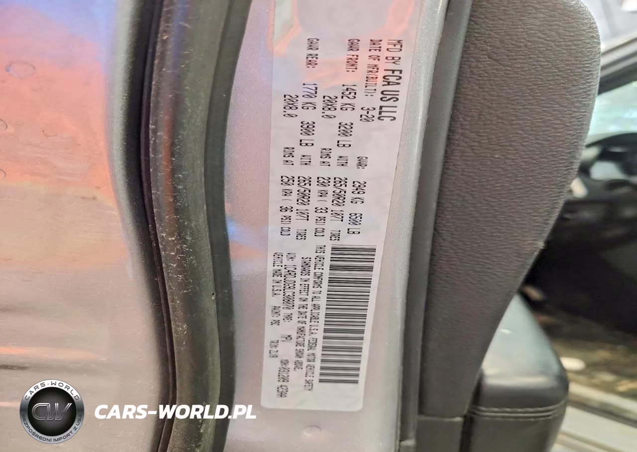 2020 Dodge Durango Gt VIN:1C4RDJDG9LC308070 - 13